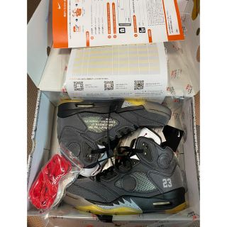 ナイキ(NIKE)の【King Lebron様専用】Nike x off white AJ5(スニーカー)