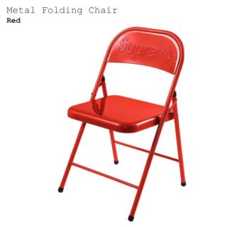 シュプリーム(Supreme)のSupreme Metal Folding Chair Red(折り畳みイス)