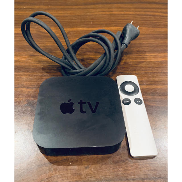 Apple(アップル)のアップルTV Apple TV (第 3 世代) 色：ブラック スマホ/家電/カメラのテレビ/映像機器(その他)の商品写真