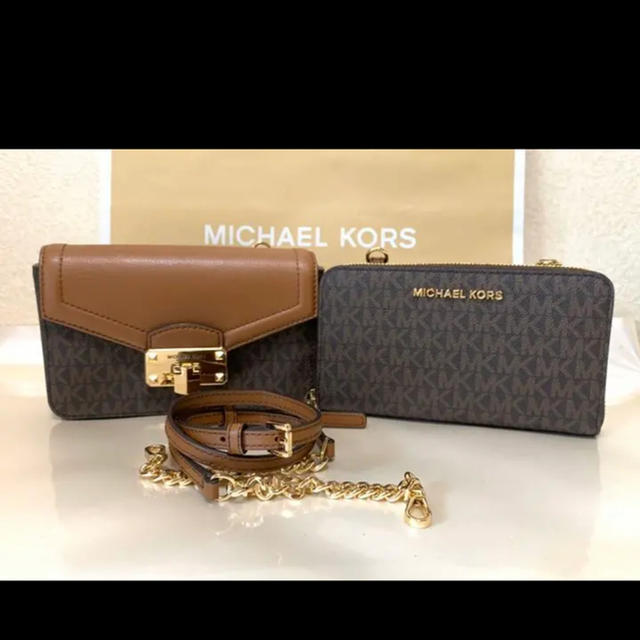 Michael Kors(マイケルコース)のマイケルコース ウォレットバッグ レディースのバッグ(ショルダーバッグ)の商品写真