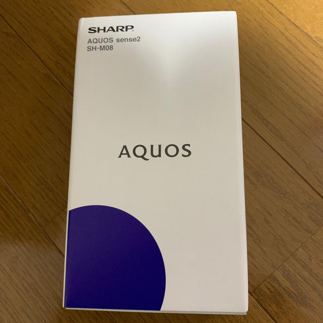 SHARP AQUOS sense2 SH-M08 ホワイトシルバー