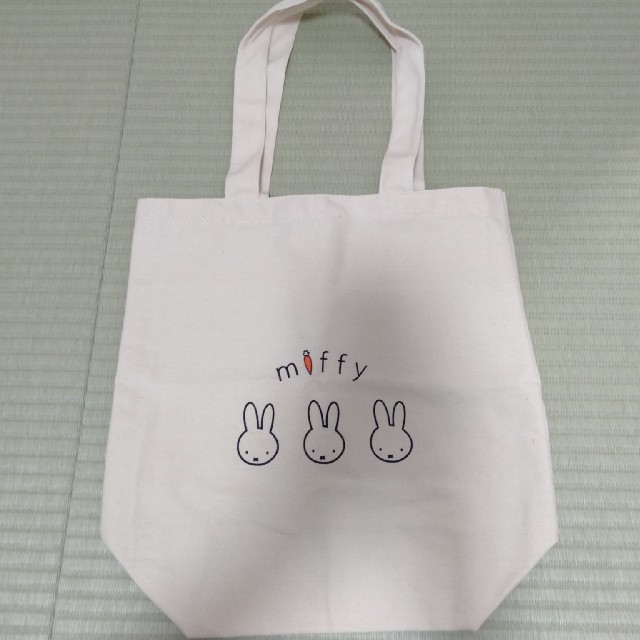 山崎製パン(ヤマザキセイパン)のミッフィーmiffy　デニムトートバッグ　エコバック レディースのバッグ(エコバッグ)の商品写真