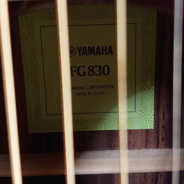 ヤマハ FG830の通販 by メトロ's shop｜ヤマハならラクマ - YAMAHA 新作通販