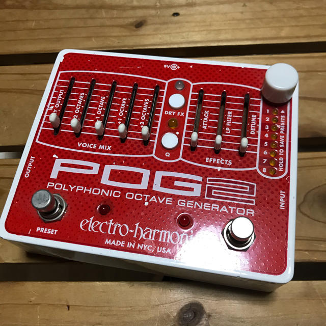 electro-harmonix POG 2 オクターバー 注目ショップ www.gold-and-wood.com