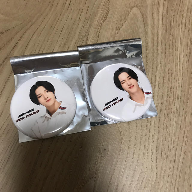 ATEEZ ウヨン　缶バッジ エンタメ/ホビーのCD(K-POP/アジア)の商品写真