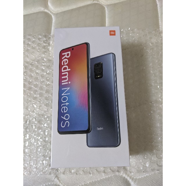 【未開封品】Redmi Note 9S 6GB/128GBインターステラーグレイ