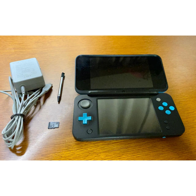 ニンテンドー2DS(ニンテンドー2DS)のNewニンテンドー2DSLL(ターコイズブルー)セット エンタメ/ホビーのゲームソフト/ゲーム機本体(携帯用ゲーム機本体)の商品写真