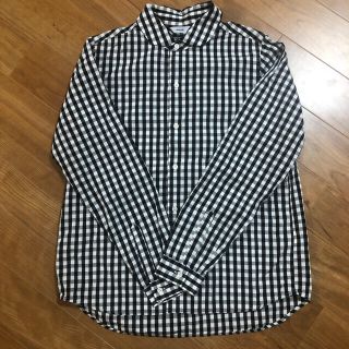 スモックショップ(THE SMOCK SHOP)のギンガムチェック丸襟シャツ(シャツ/ブラウス(長袖/七分))