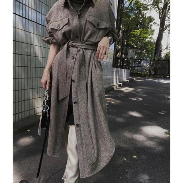 アメリヴィンテージ完売ECO WOOL LONG SHIRT COAT | www.abconsulex.it