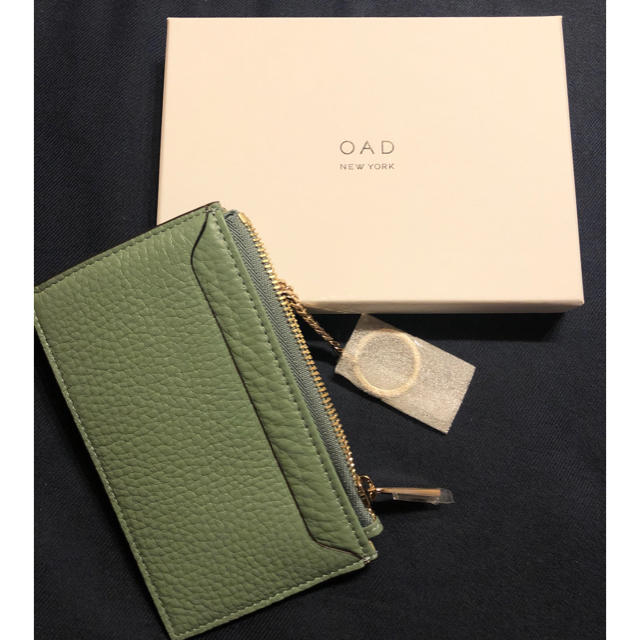 【新品】OAD NEW YORK／ ’20SS  zip card case レディースのファッション小物(財布)の商品写真