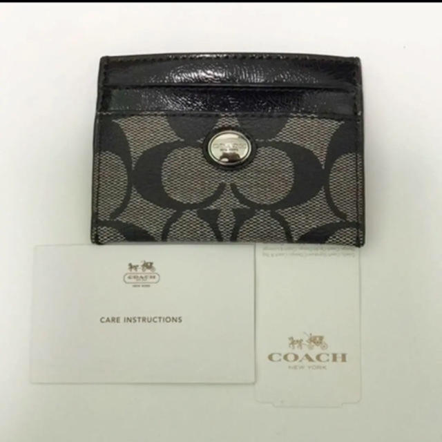 COACH(コーチ)の新品☆coach  カードホルダー レディースのファッション小物(名刺入れ/定期入れ)の商品写真