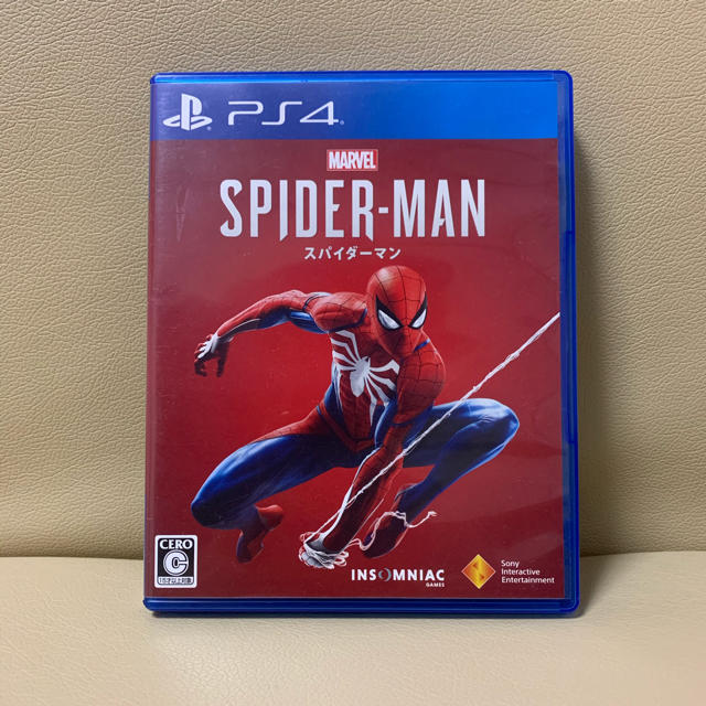 PlayStation4(プレイステーション4)のスパイダーマン　ps4 エンタメ/ホビーのゲームソフト/ゲーム機本体(家庭用ゲームソフト)の商品写真