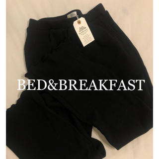 ベッドアンドブレックファスト(BED&BREAKFAST)のGREED bed&breakfast  リブパンツ　(カジュアルパンツ)