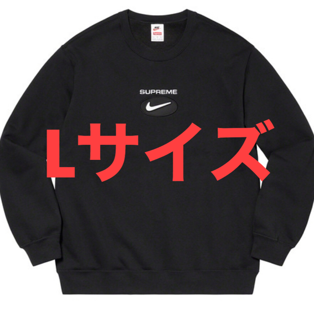 20aw supreme Supreme Nike Jewel CrewneckBlackSIZE