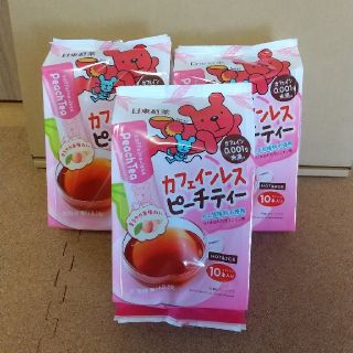 日東紅茶 カフェインレスピーチティー 30本(茶)