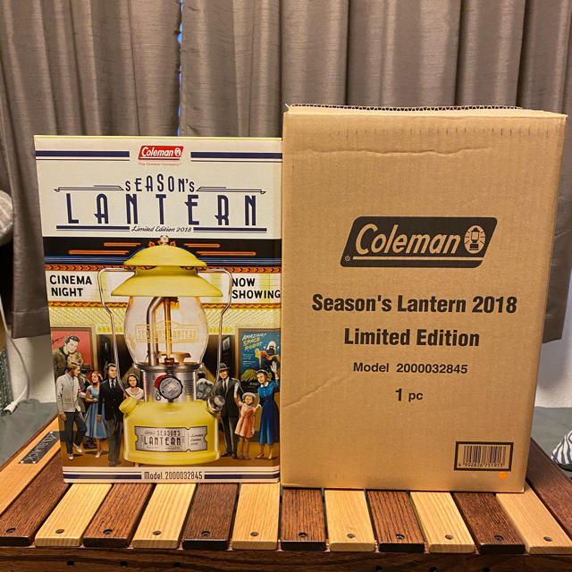 Coleman - 【新品未使用】元々箱付き　コールマン　シーズンズランタン2018
