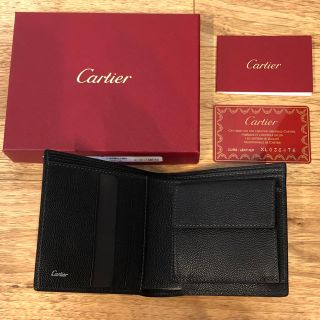 カルティエ(Cartier)のカルティエ サントス　二つ折り財布 L3000772 新品未使用(折り財布)