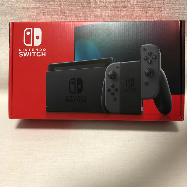 新品　未使用　Nintendo switch 本体　グレーNintendo