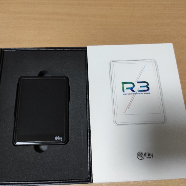 hiby r3 ブラック 小型DAPオーディオ機器