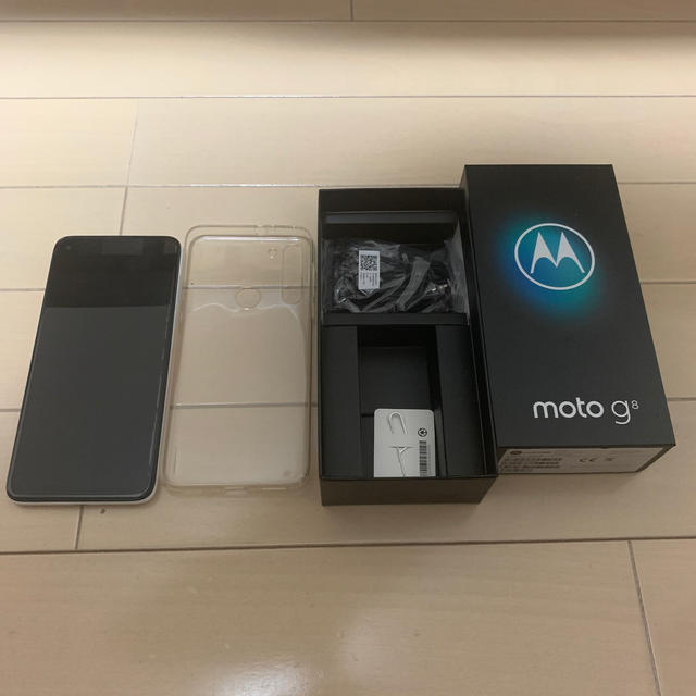Motorola モトローラ simフリースマートフォン moto g8スマホ/家電/カメラ