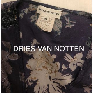 ドリスヴァンノッテン(DRIES VAN NOTEN)のDRIES VAN NOTTEN ワンピース(ロングワンピース/マキシワンピース)