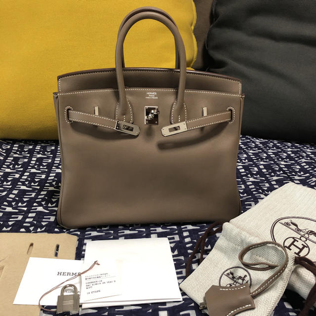 Hermes(エルメス)のエルメス バーキン25 エトープ 上級者様に レディースのバッグ(ハンドバッグ)の商品写真