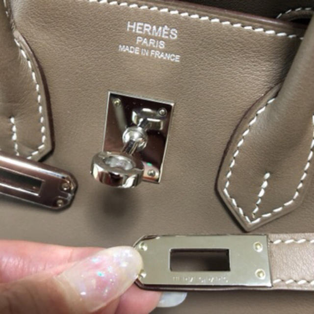 Hermes(エルメス)のエルメス バーキン25 エトープ 上級者様に レディースのバッグ(ハンドバッグ)の商品写真