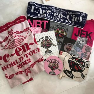 ラルクアンシエル(L'Arc～en～Ciel)の【L'Arc〜en〜Ciel】ライブグッズ【20th】【World tour】(ミュージシャン)