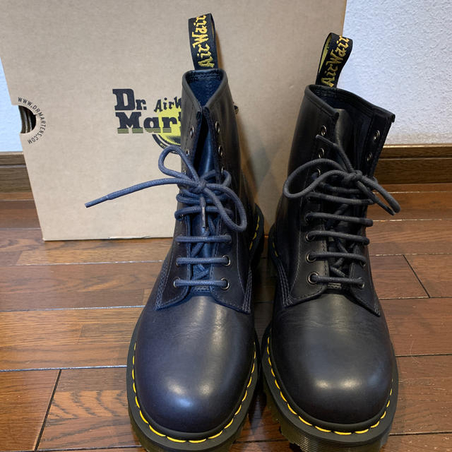 Dr.Martens 8ホールブーツ DM'S NAVY UK8 | myglobaltax.com
