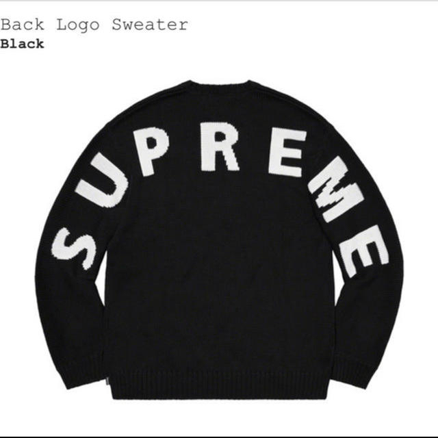 トップスSupreme 20ss Back Logo Sweater