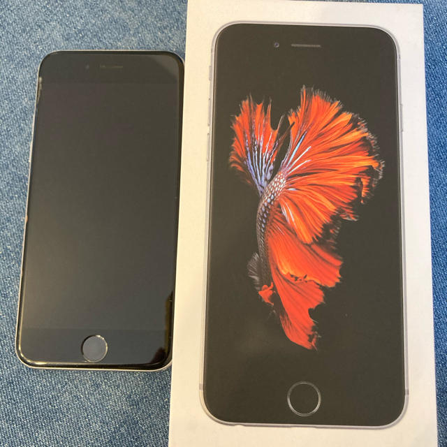 iPhone 6s Space Gray 128 GB SIMフリー - スマートフォン本体