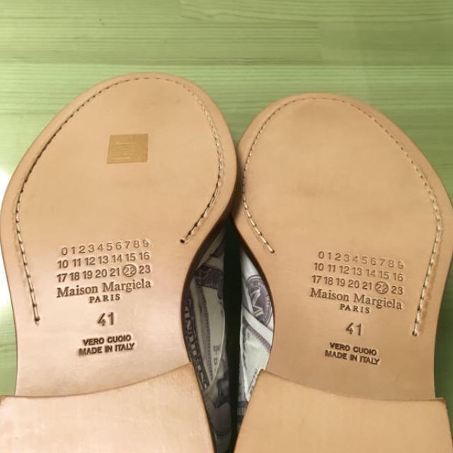 Maison Martin Margiela(マルタンマルジェラ)の新品未使用 マルタンマルジェラドル柄 メンズの靴/シューズ(ブーツ)の商品写真