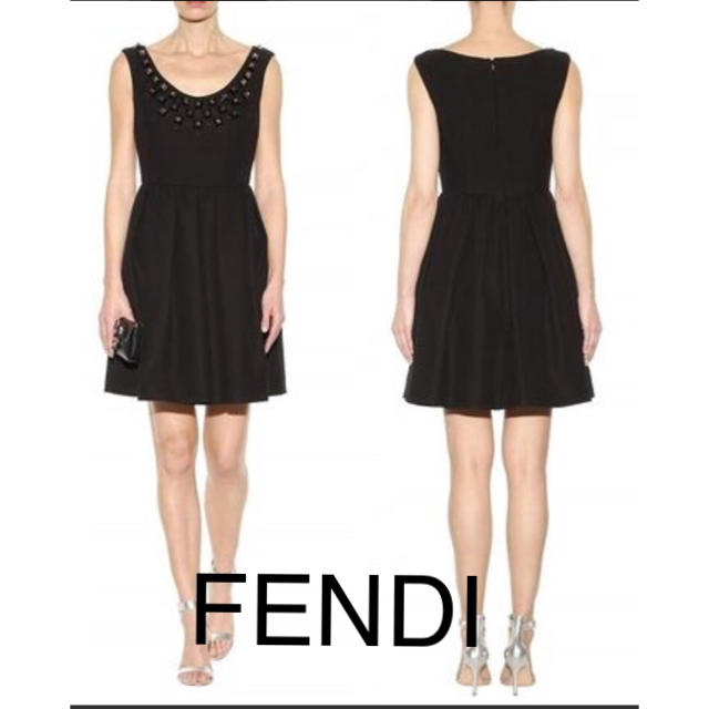 FENDI(フェンディ)のFENDI スタッズワンピース レディースのワンピース(ひざ丈ワンピース)の商品写真