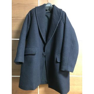 comoli ショールカラーコート NAVY size1 19AW