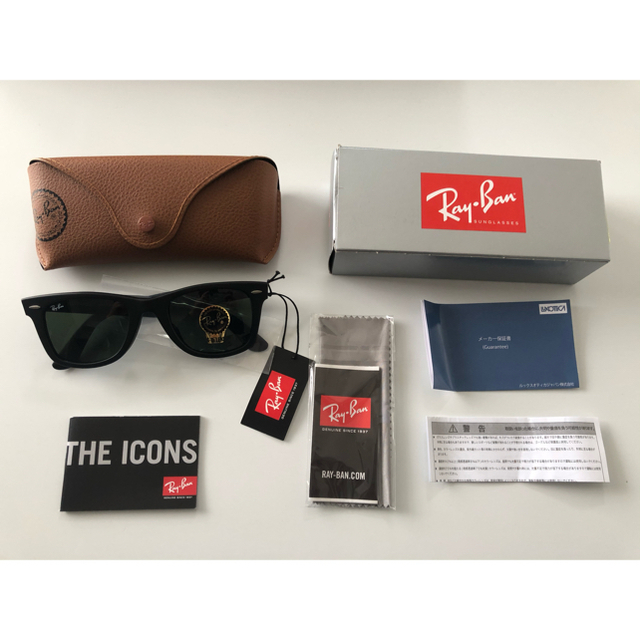 Ray-Ban(レイバン)の[jyscs919様専用] Ray Ban ウェイファーラー マットブラック  メンズのファッション小物(サングラス/メガネ)の商品写真