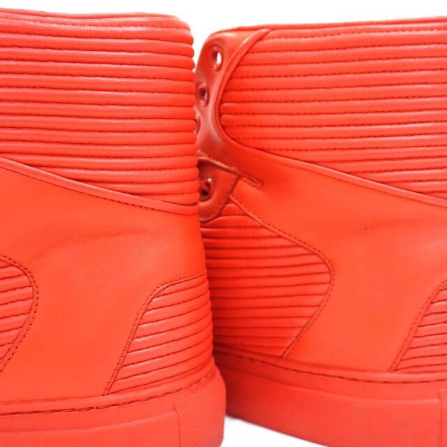 Balenciaga(バレンシアガ)のBALENCIAGA PLEATED HIGH MONOCHROME RED メンズの靴/シューズ(スニーカー)の商品写真