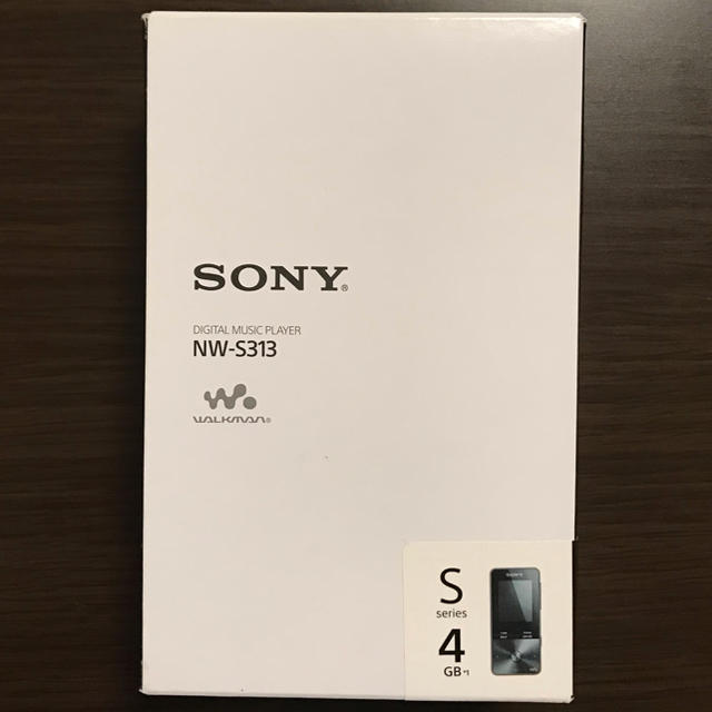 SONY ウォークマン NW-S313 4GB Black