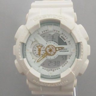 カシオ(CASIO)のカシオ 腕時計美品  G-SHOCK GA-110LA 白(その他)