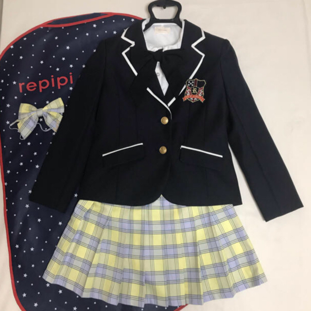 女の子 スーツ 卒業式　レピピアルマリオ　Sサイズキッズ服女の子用(90cm~)