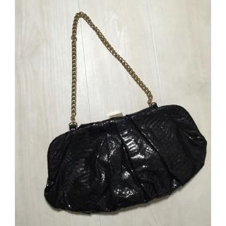 ブラックバイマウジー(BLACK by moussy)のブラックバイマウジー クラッチ 本革 (クラッチバッグ)