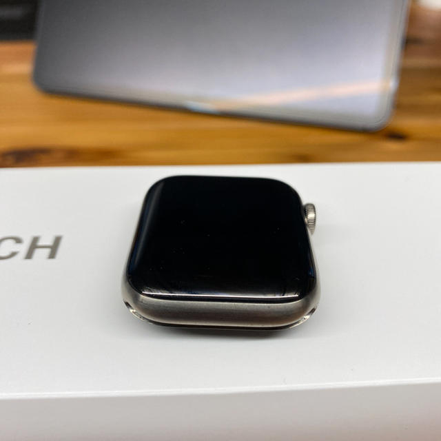 Apple Watch(アップルウォッチ)のApple Watch series5 edition チタニウム  メンズの時計(腕時計(デジタル))の商品写真