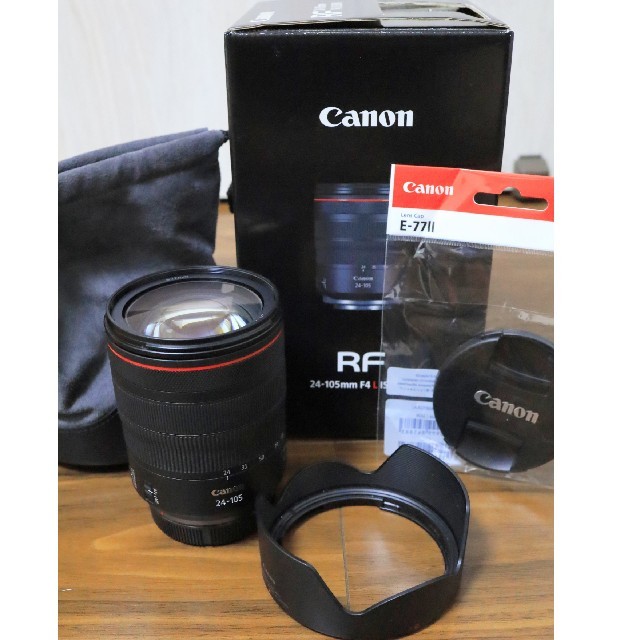 Canon(キヤノン)のCANON キャノン 美品 RF 24-105mm F4 L IS USM スマホ/家電/カメラのカメラ(レンズ(ズーム))の商品写真