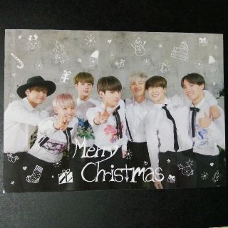 BTS 防弾少年団 クリスマスカード(アイドルグッズ)