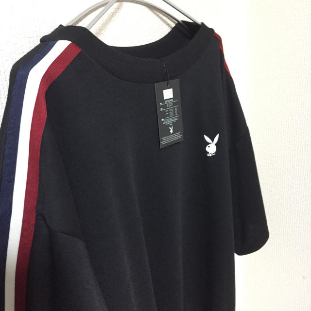 PLAYBOY(プレイボーイ)の大きいサイズ＊新品 タグ付き PLAY  BOY Tシャツ レディースのトップス(Tシャツ(半袖/袖なし))の商品写真