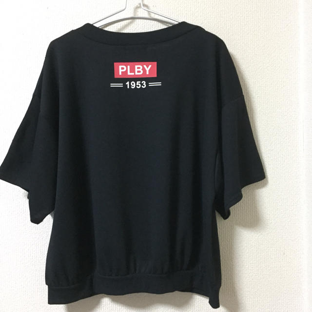 PLAYBOY(プレイボーイ)の大きいサイズ＊新品 タグ付き PLAY  BOY Tシャツ レディースのトップス(Tシャツ(半袖/袖なし))の商品写真
