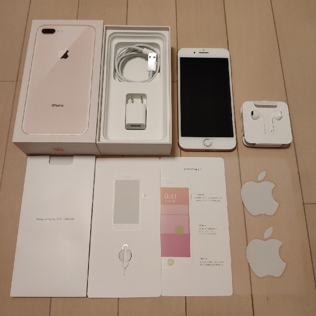 iphone 8 plus gold sim フリー 256GB