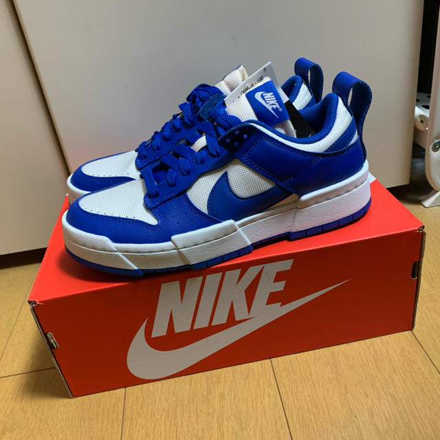 nike dunk low disrupt 27cm  ダンク　ディスラプト　青メンズ