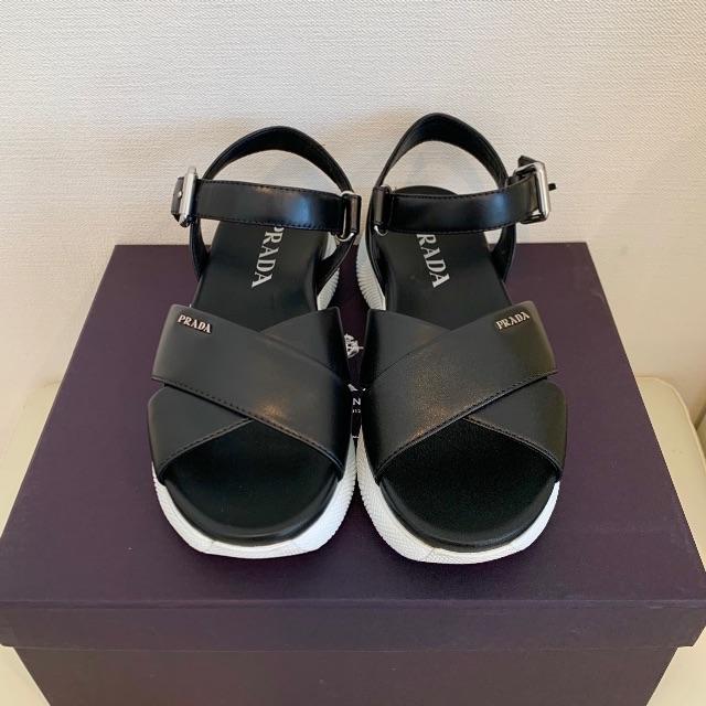 PRADA サンダル 23cm shapeitadhesives.co.zw