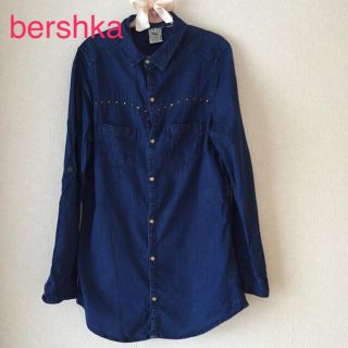 ベルシュカ(Bershka)のbershka デニム シャツワンピース(ひざ丈ワンピース)