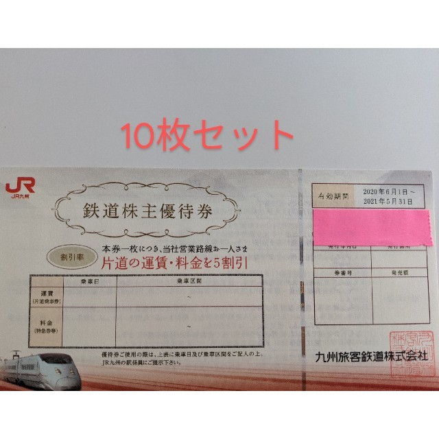 JR九州 鉄道株主優待券10枚 - cornerstoneopenings.com